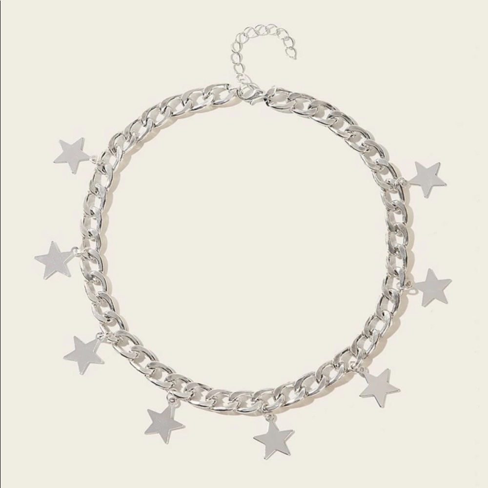 Star Decor Chain Choker
